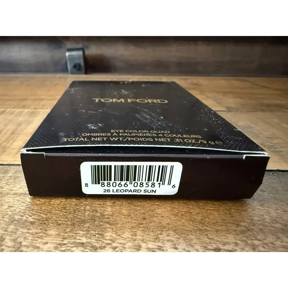 Tom Ford Eye Color Quad Leopard Sun 26 Eyeshadow Palette 9g New in Box Italy - Picture 3 of 8